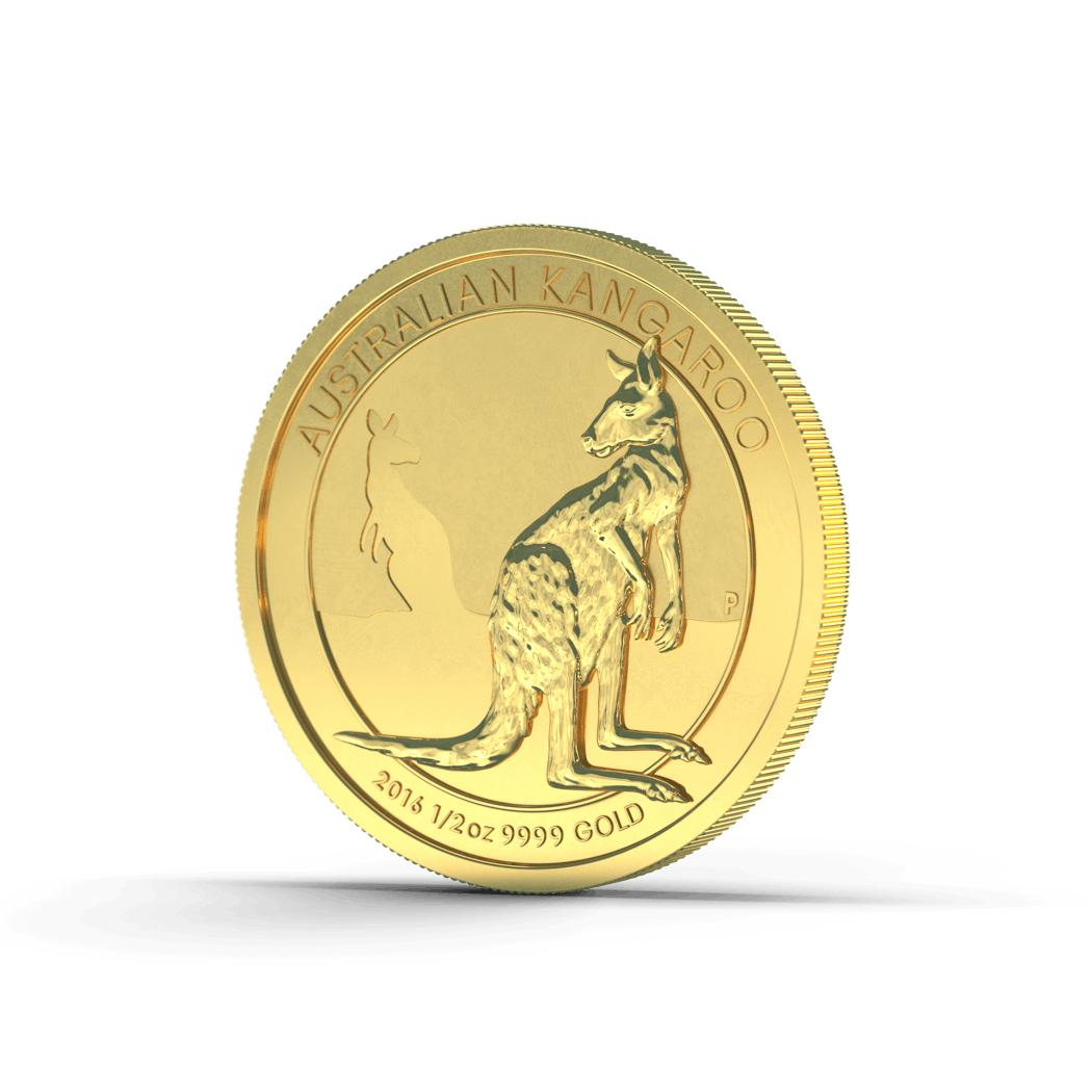 Die limitierte Sammlermünze Australian Kangaroo wird seit 1993 geprägt.